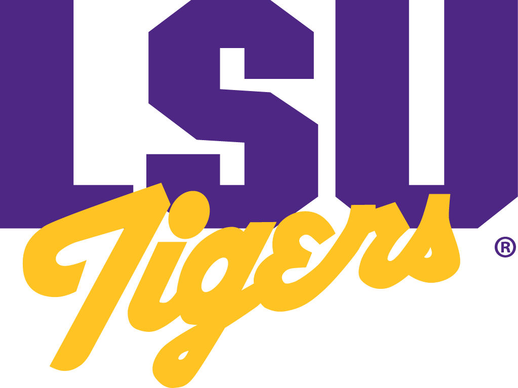 LSU Tigers 1990-2001 Alternate Logo vinyl decal